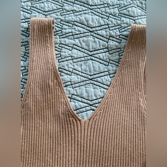 Michael Stars Ribbed Sweater Tank - Picture 4 of 5